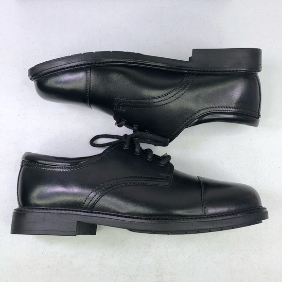 DOCKERS Gordon Black Leather Oxford Shoes main image 8